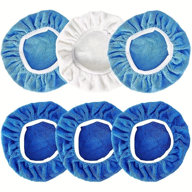 9 10 Inch Car Polishing Bonnet Kit 6 Piece For Enhanced Shine - Image 4