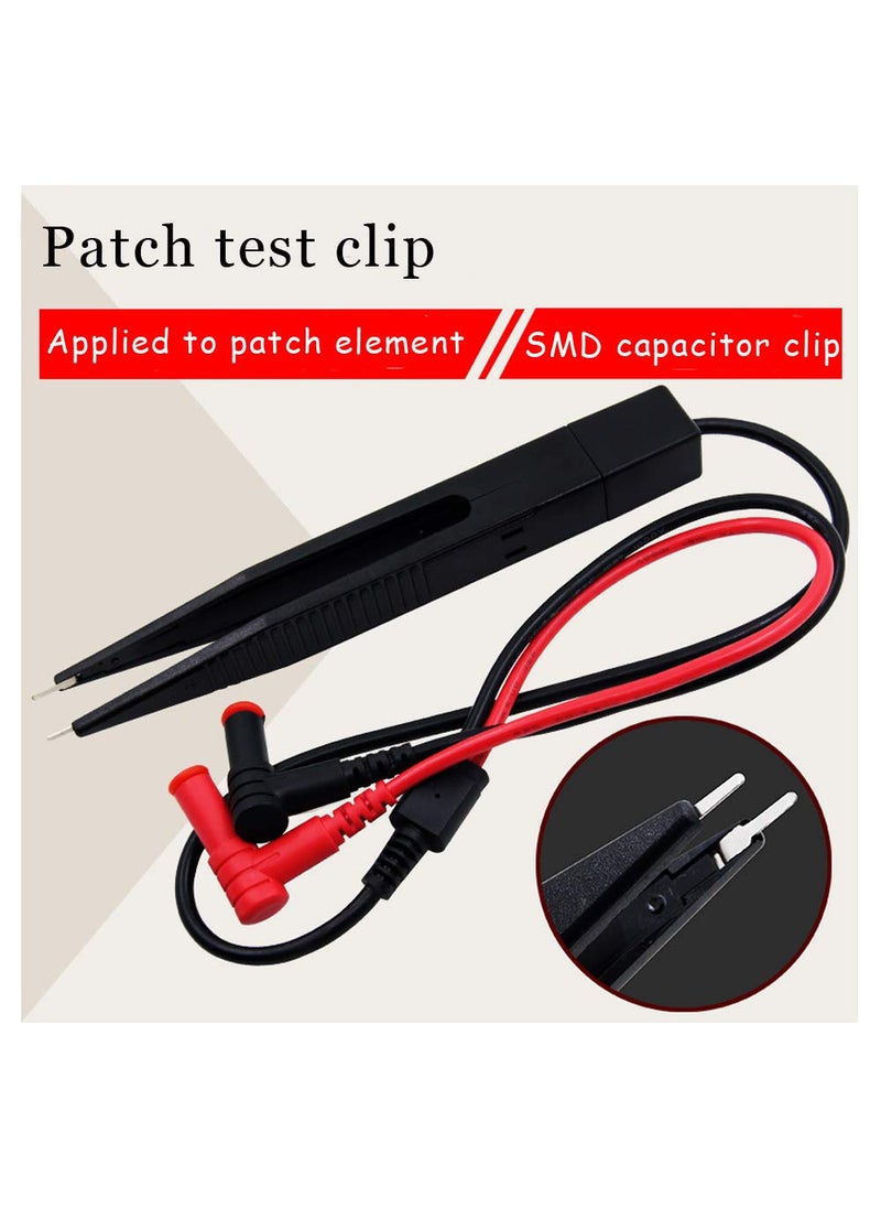 Comidox Comidox 2PCS SMD LCR Chip Test Clip Capacitance Inductor Resistance Test Clip Meter Lead Probe Multimeter Tweezer  - Image 2
