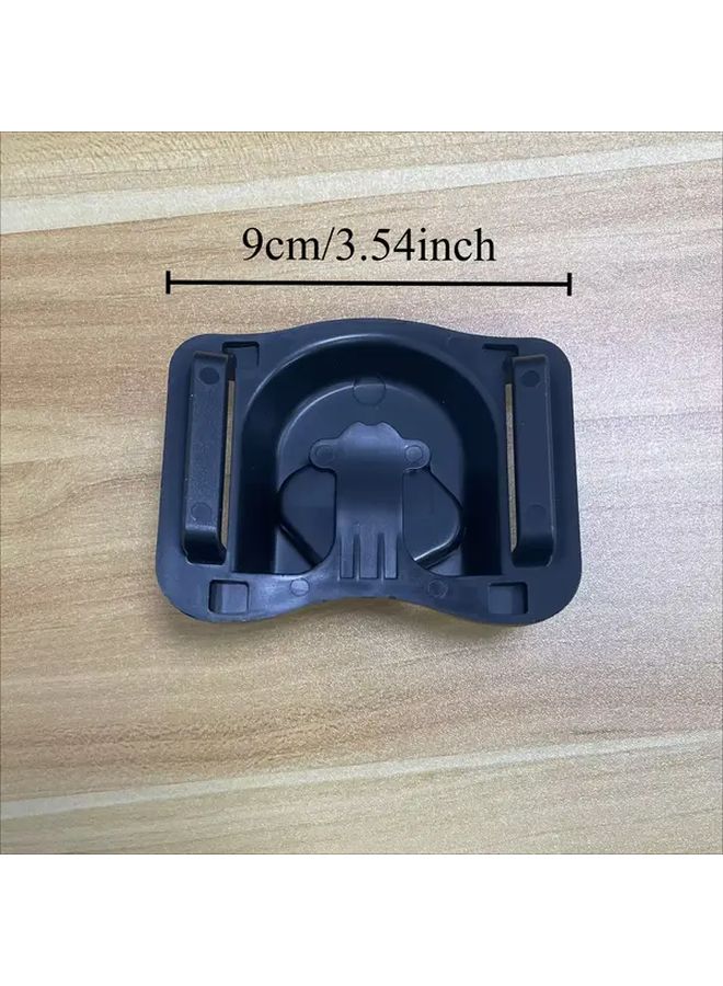 حزام الكاميرا الأسود السريع الفك مع مشبك ABS لكاميرات DSLR وملحقات الهاتف - Image 3