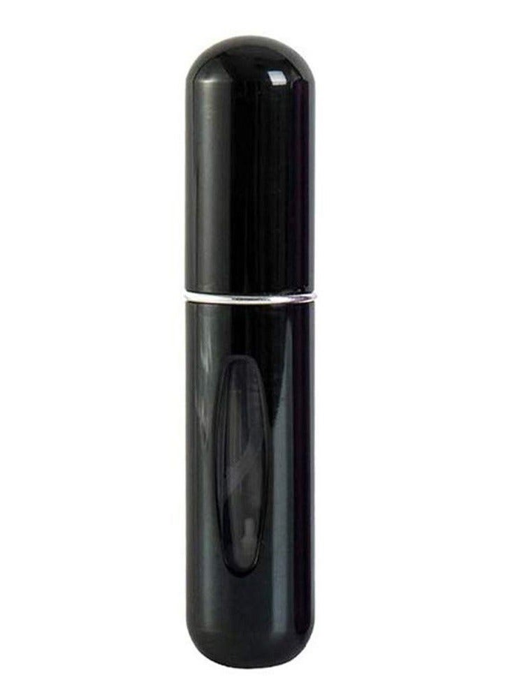 Onetech Refillable Perfume Bottle No.13, Sleek Black – Leakproof Travel Atomizer for Convenient Fragrance Refills On the Go