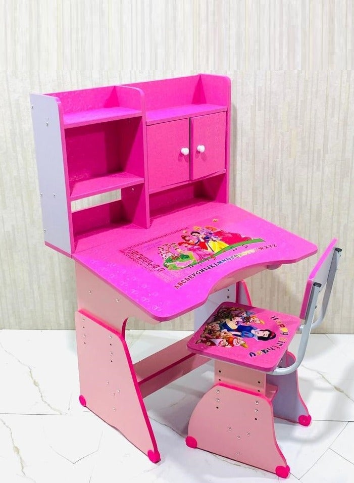 ترف كوم طاولة دراسة متعددة الوظائف وكرسي - Image 2
