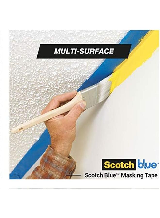 Scotch  Blue Premium Masking Tape 24Mm X 41M Blue Color Masking And Protection High Adhesion Multi Surface For Walls Ceiling Metal Wood Easy To Remove With No Residue 3 Rolls Pack  - Image 3