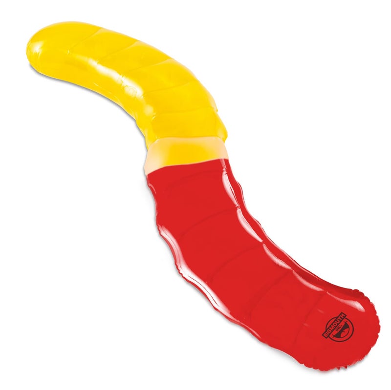 BigMouth Inc Inflatable Gummy Worm Noodle Funny Pool Noodle Floats for Kids Adults Ridiculous Pool Party Decor - Image 2