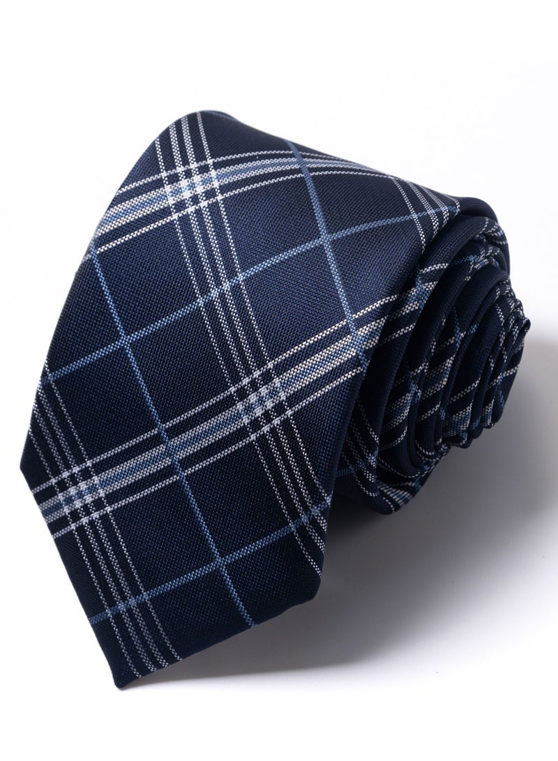 Tartan Pattern Design Polyester Necktie