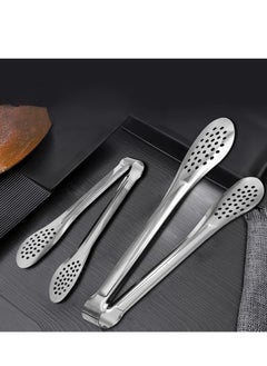 KASTWAVE Serving Tongs Kitchen Tongs,Buffet Tongs, Stainless Steel Food Tong Serving Tong,small tongs 6 Pack (7 Inch)  - Image 5