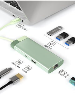 نيبمينينت محطة إرساء USB-C محمولة لتحويل الفيديو إلى دقة 4K مع 3 مراكز USB 3.0، وإيثرنت جيجابت، وشاحن بقوة 100 واط.  - Image 2