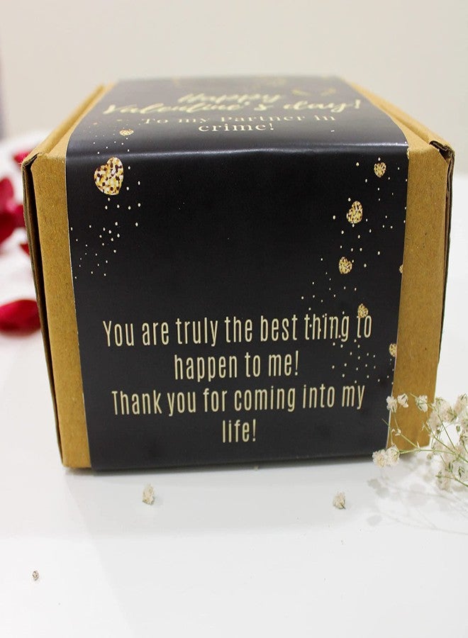 Wrapped up Love Valentines Day Mini Scented Candles Gift Box - (Pack of 2) (Black) v1 - Valentines Day Gift - Image 4