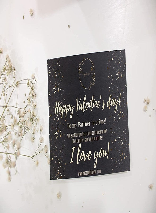 Wrapped up Love Valentines Day Mini Scented Candles Gift Box - (Pack of 2) (Black) v1 - Valentines Day Gift - Image 5