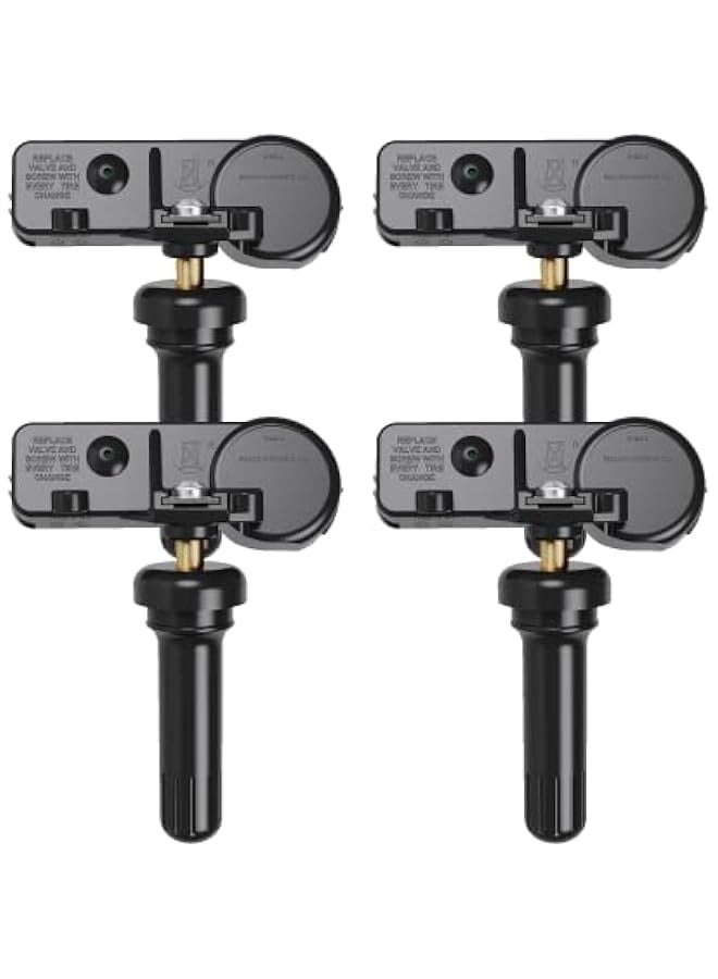 Topleo TPMS Sensor, 315Mhz Tire Pressure Monitoring Sensors Compatible with Ford F150.F250.F350.Explorer.Focus.Fusion, Lincoln MKZ, 4 PCS Replaces#DE8T-1A180-AA 9L3Z-1A189-A TPMS12 - Image 1