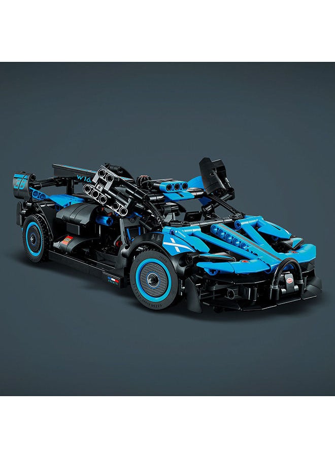 LEGO - Technic Bugatti Bolide Agile Blue Building Toy Set; A Buildable Model Gift For Kids Aged 9+ Who Love Racing Car Toys (905 Pieces) 42162 - Image 1