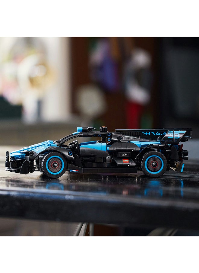 LEGO - Technic Bugatti Bolide Agile Blue Building Toy Set; A Buildable Model Gift For Kids Aged 9+ Who Love Racing Car Toys (905 Pieces) 42162 - Image 1