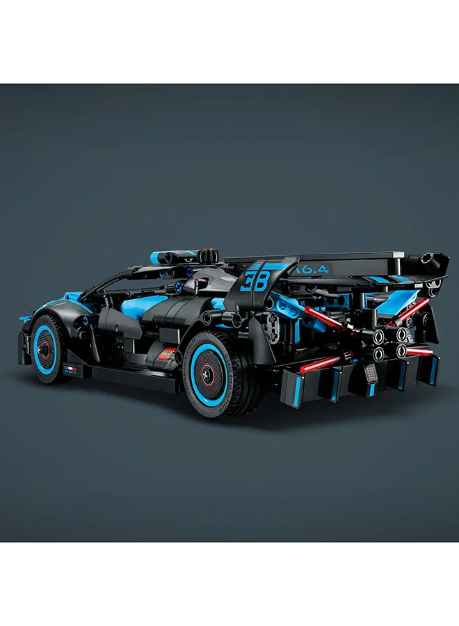 LEGO Technic Bugatti Bolide Agile Blue Building Toy Set; A Buildable Model Gift For Kids Aged 9+ Who Love Racing Car Toys (905 Pieces) 42162