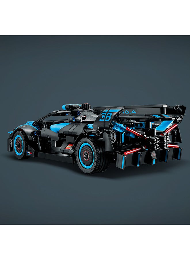 LEGO - Technic Bugatti Bolide Agile Blue Building Toy Set; A Buildable Model Gift For Kids Aged 9+ Who Love Racing Car Toys (905 Pieces) 42162 - Image 1