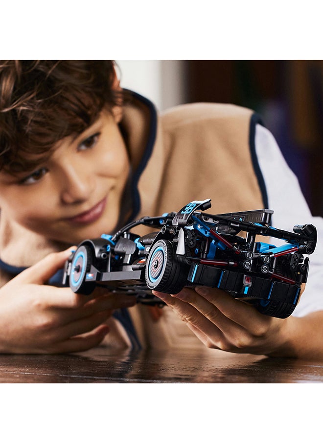 LEGO - Technic Bugatti Bolide Agile Blue Building Toy Set; A Buildable Model Gift For Kids Aged 9+ Who Love Racing Car Toys (905 Pieces) 42162 - Image 1