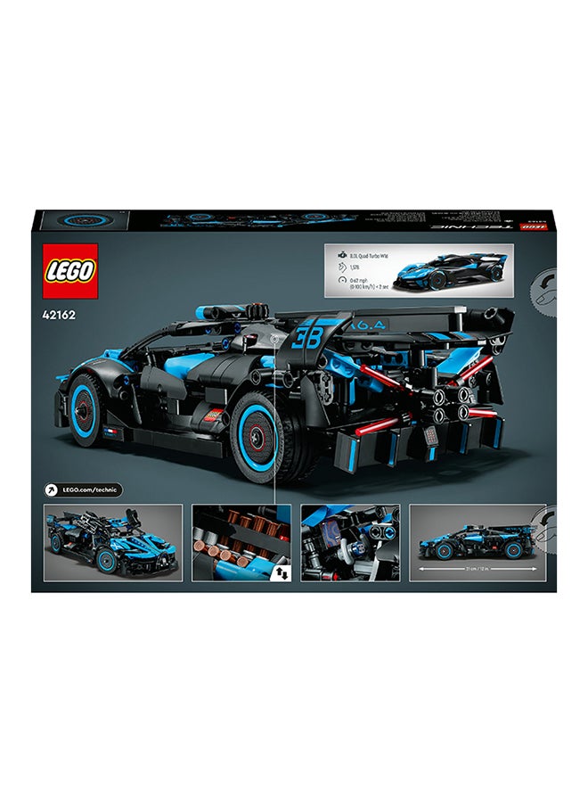 LEGO - Technic Bugatti Bolide Agile Blue Building Toy Set; A Buildable Model Gift For Kids Aged 9+ Who Love Racing Car Toys (905 Pieces) 42162 - Image 1