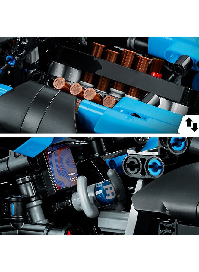 LEGO - Technic Bugatti Bolide Agile Blue Building Toy Set; A Buildable Model Gift For Kids Aged 9+ Who Love Racing Car Toys (905 Pieces) 42162 - Image 1