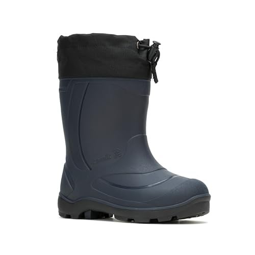 Kamik Kids Snobuster1, 3-Season Insulated Waterproof Boots,Navy,13 - Image 1