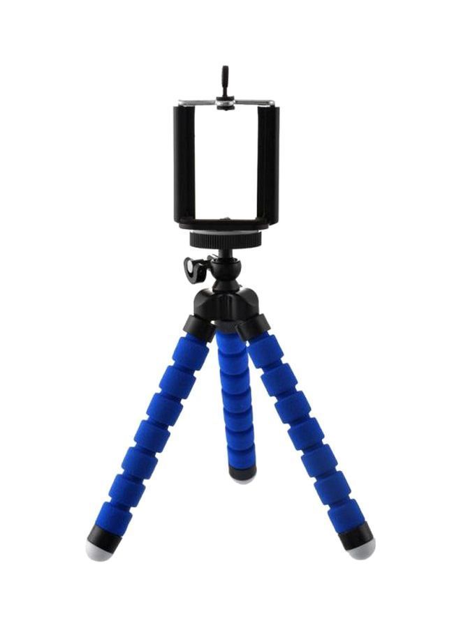 NIBEMINENT Mini Flexible Sponge Octopus Tripod Blue/Black  - Image 1