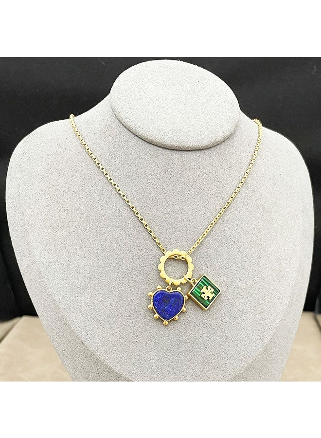 Tory Women's necklace temperament is simple, light luxury, niche design metal necklace - Image 3