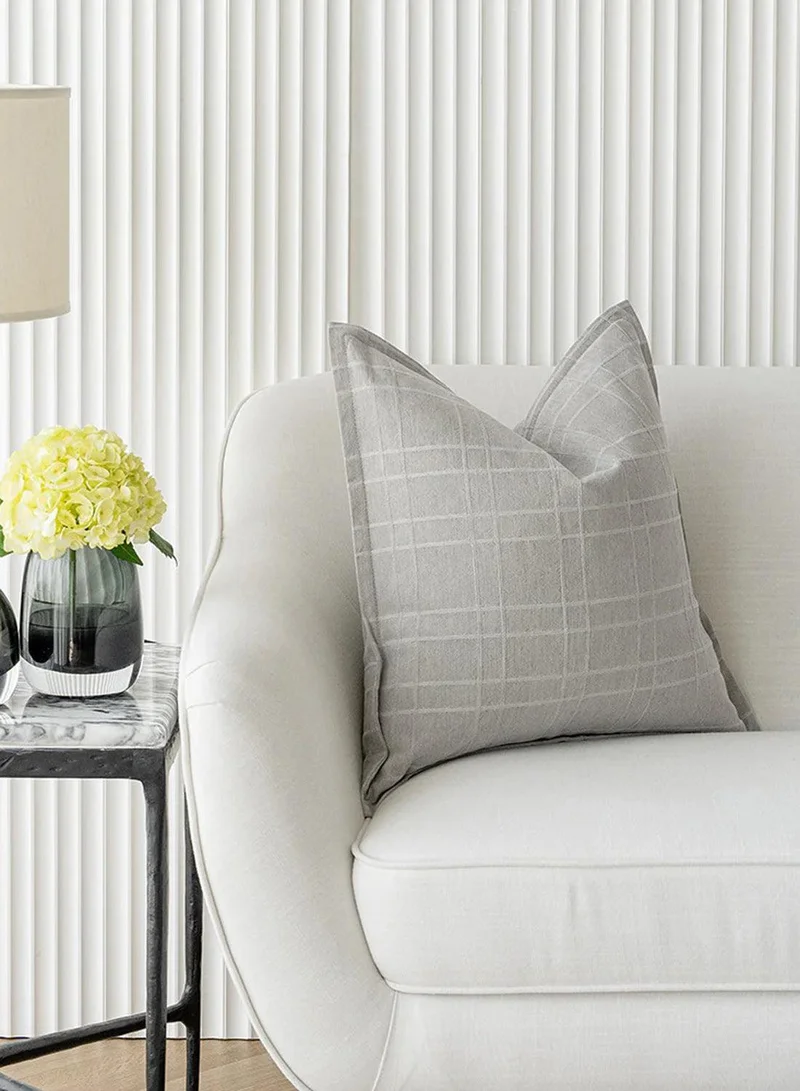 KNOT HOME Cushion Lenora Laurent (with filler) Pillow Knot Home Cover Set for Modern Sofa Contemporary Living Room Bedroom and Office Soft Washable