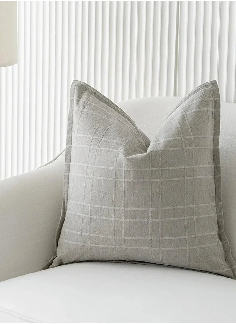 KNOT HOME Cushion Lenora Laurent (with filler) Pillow Knot Home Cover Set for Modern Sofa Contemporary Living Room Bedroom and Office Soft Washable