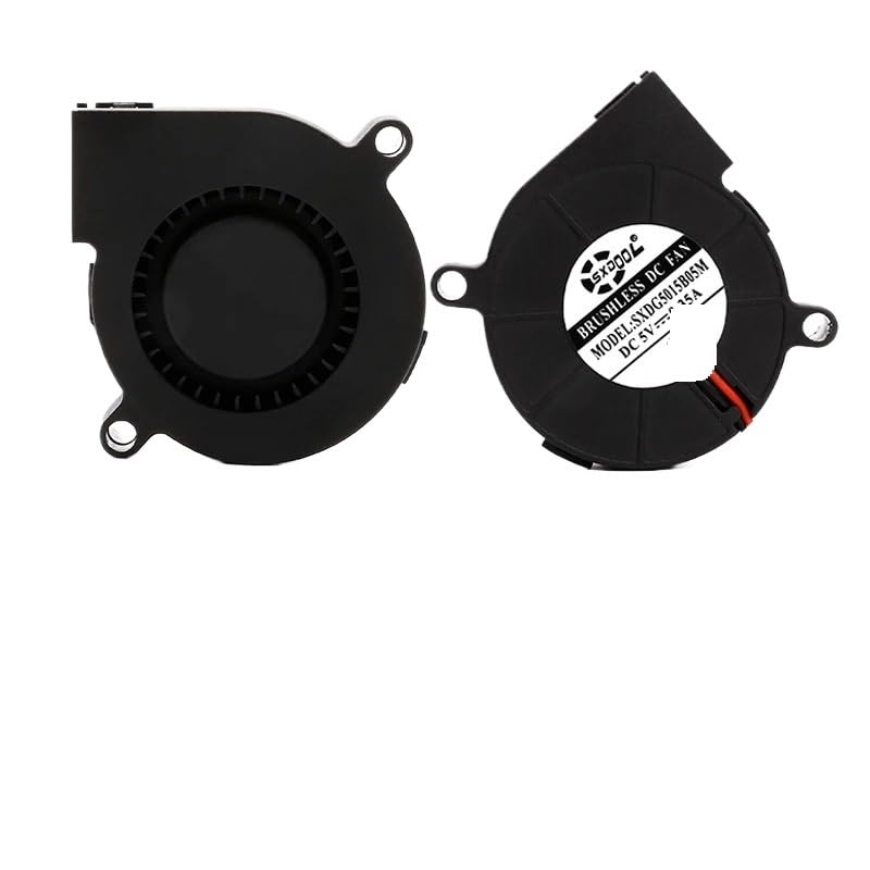 3D Printer DC Blower 2PCS 5015 50mm 24V 12V 5V Ball/Sleeve Brushless Cooling for Turbine Blower Fan x 15mm Cooler Laptop Parts - Image 1