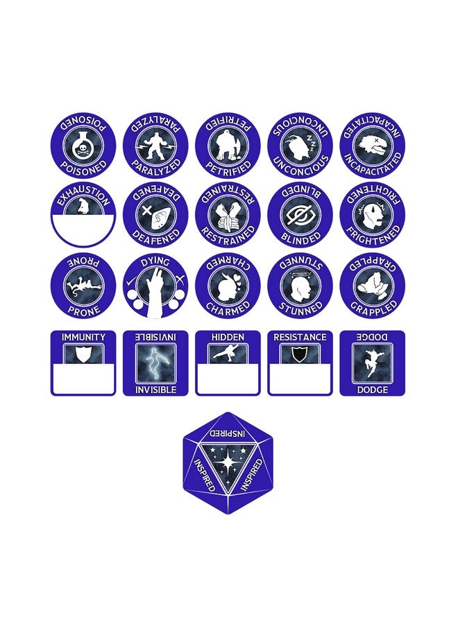 Gale Force Nine Token Set Multi - Image 3