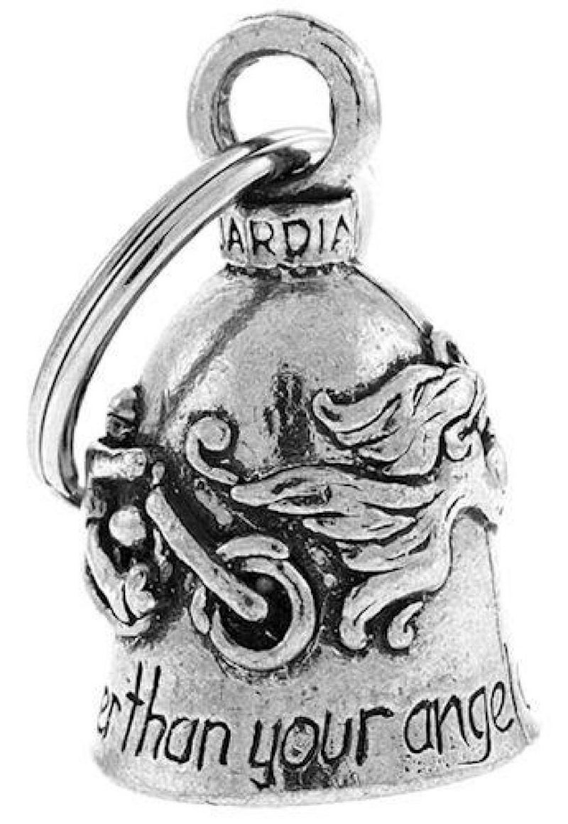 Guardian Bell Never Ride Faster Then Your Angel Can Fly Guardian Biker Bell (1) - Image 1
