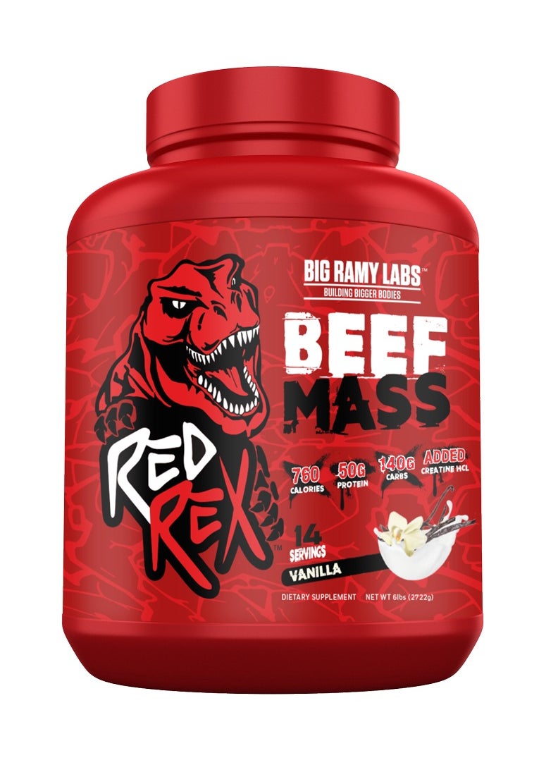 RED REX - REDREX BEEF MASS - VANILLA 2722 G - Image 1