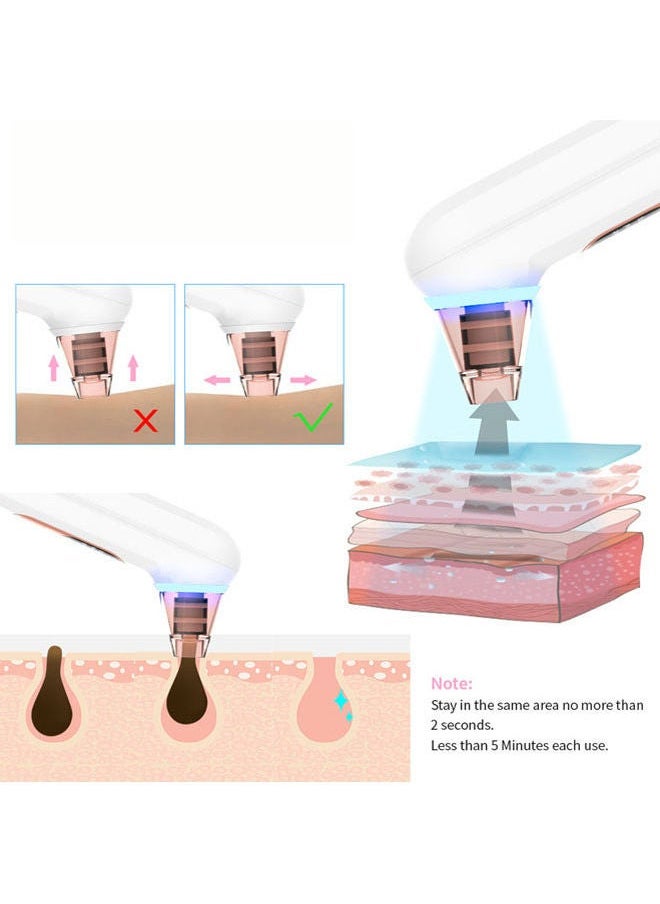 NIBEMINENT Electric Blackhead Remover Kit White  - Image 3