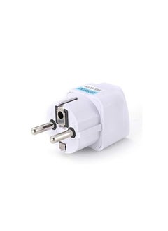 INFLUX PACK OF 3 Type E/F 2-Pin Grounded Plug Adapter Multi Travel Adapter Suchko To Universal Power Adapter UK/US/AU to EU Converter  - Image 5