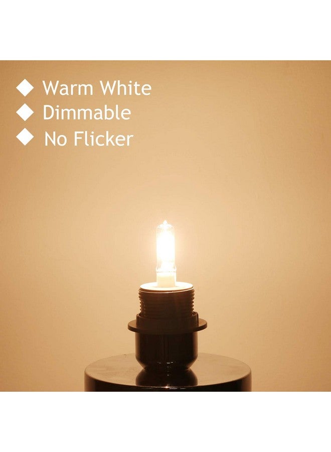 GMY JDE11 120V 100W T4 Mini Candelabra Base 1600lm 2800K Clear Dimmable JD E11 Halogen Light Bulbs 4Pack - Image 5