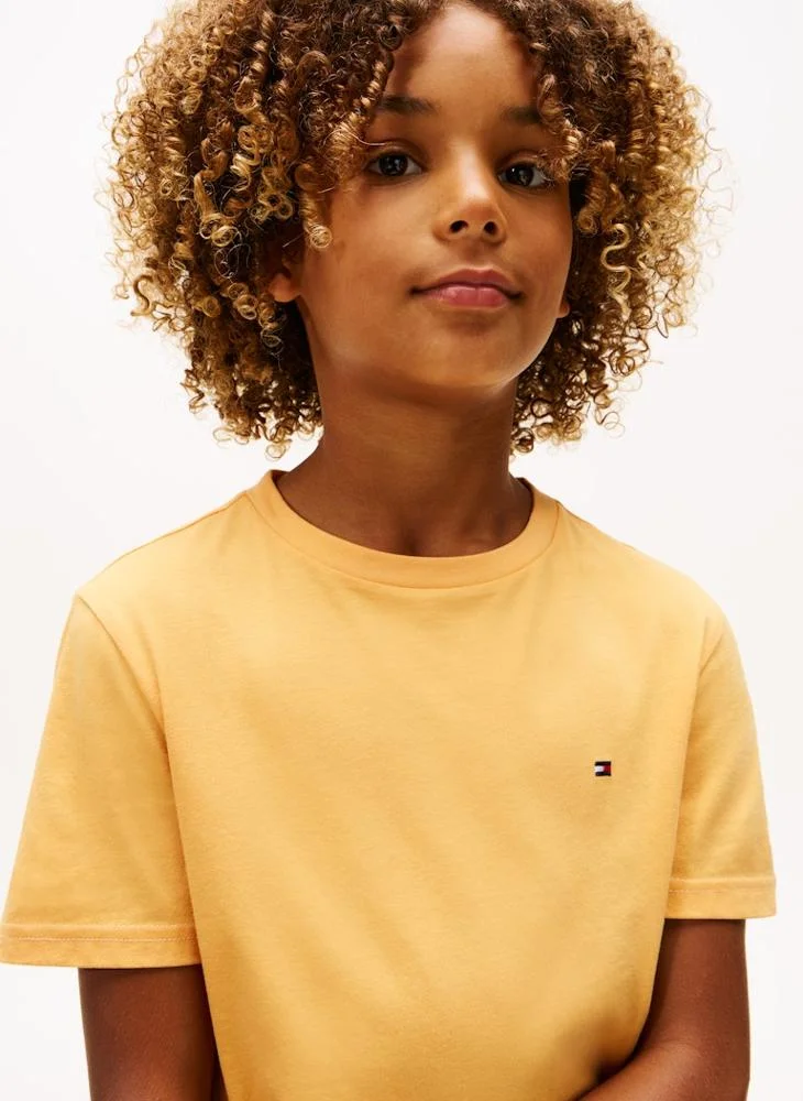 TOMMY HILFIGER Kids Essential Crew Neck T-Shirt