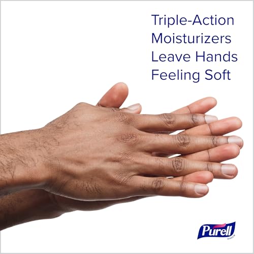 Purell جل مطهر اليدين المتقدم من PURELL، برائحة منعشة، زجاجة مضخة سعة 8 أونصات سائلة (عبوة من 4) - Image 5