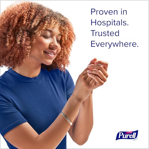 Purell جل مطهر اليدين المتقدم من PURELL، برائحة منعشة، زجاجة مضخة سعة 8 أونصات سائلة (عبوة من 4) - Image 2