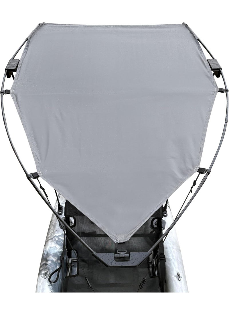 Pelican Pelican Kayak Canopy  Water Resistant  UPF 20 Sun Protection  Fits on Most Kayaks  Grey  - Image 2