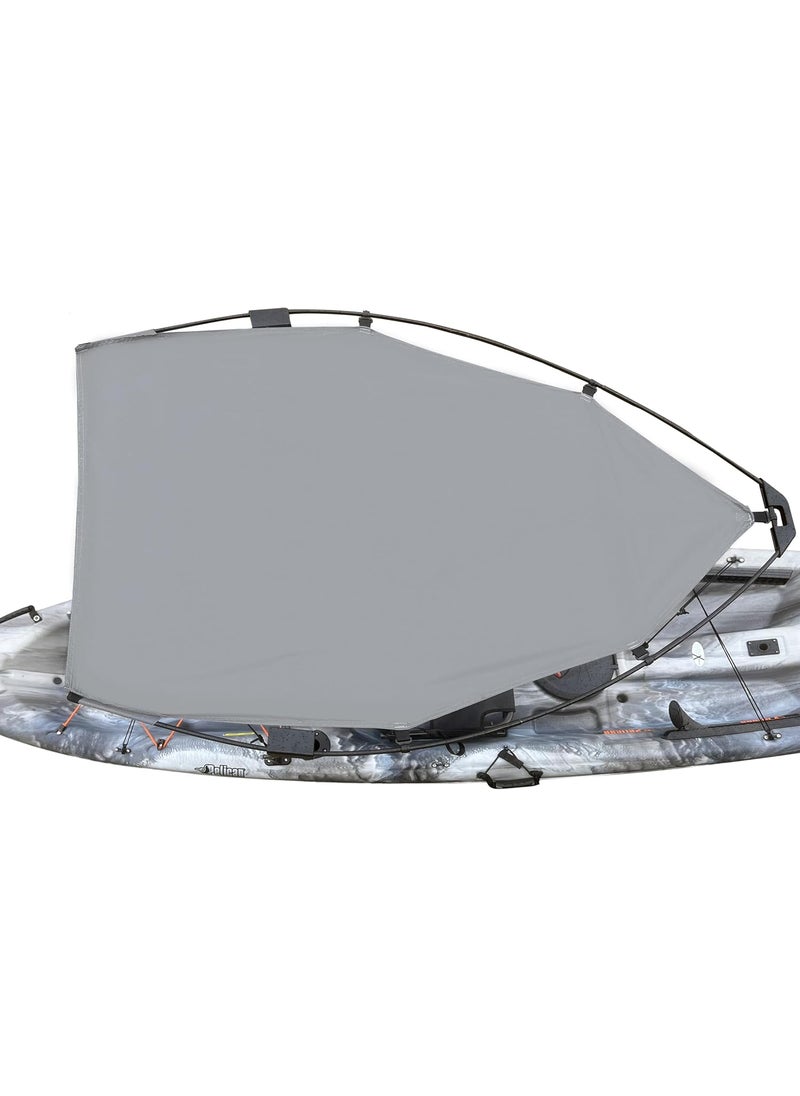 Pelican Pelican Kayak Canopy  Water Resistant  UPF 20 Sun Protection  Fits on Most Kayaks  Grey  - Image 4