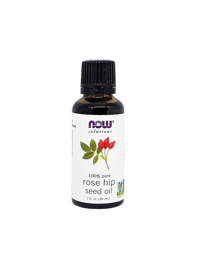Now Foods Now Solutions, Rose Hip Seed Oil 100% Pure 1 Fl. Oz. - Image 1