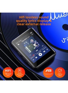 Generic Student English Metal Bluetooth Edition Mp3 Portable Touch Screen Walkman Sports Mp4 Music Player Wholesale-Body Color:2.0 Black Button [plastic + Dictionary + Bluetooth]-Memory Capacity:128g [full Set Of Accessories]  - Image 4
