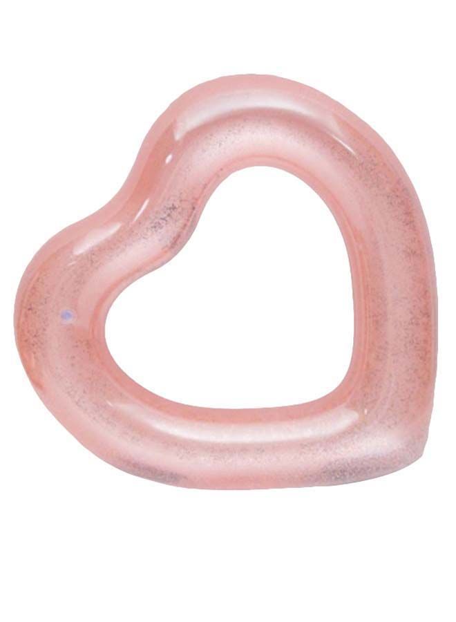 NIBEMINENT Inflatable Heart Shape Pool Float - Image 1