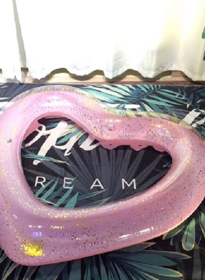 NIBEMINENT Inflatable Heart Shape Pool Float - Image 2