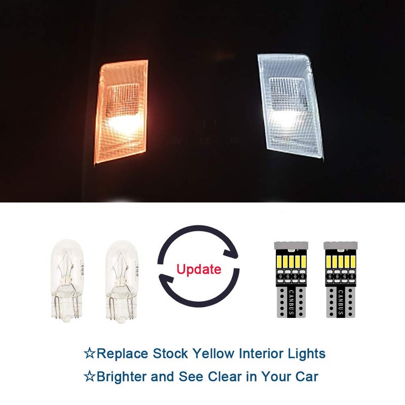 AWALITED مجموعة أضواء LED داخلية 8 قطع فائقة السطوع لسيارة فورد موستانج 2015 2016 2017 2018 2019 2020 2021 جميع الطرازات - Image 4