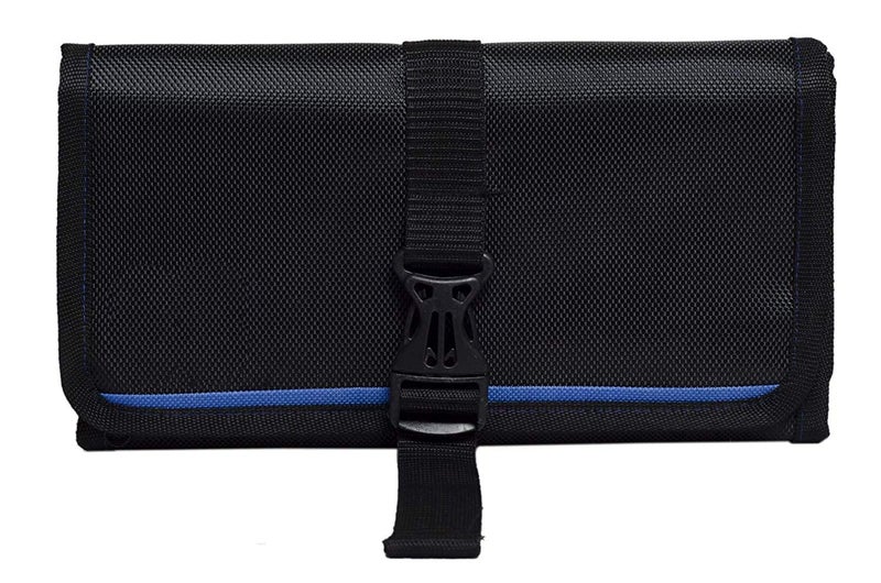 HANUMEX® Gadget Organizer Bag for All Gadgets Accessories Universal Travel Bag, Go Bag/Universal Travel Kit Organizer for Small Electronics and Accessories & Other Digital Devices Black Color - Image 1
