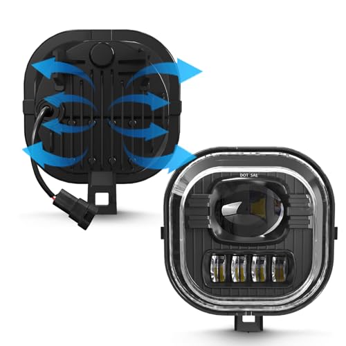 SINYATO INDUST LED Fog Light Assembly for 1999-2016 Ford F250 F350 F450 F550 Super Duty - Driving Fog Lamp Compatible with Original Frame 【No fog lamp bracket】 - Image 2
