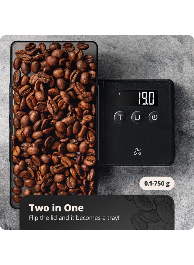 Greater Goods Digital Espresso and Coffee Scale - 750 x 0.1g, Mini Scale with 6 Units of Measurement - Image 3