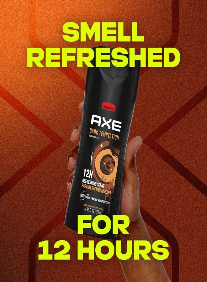 Axe Shower Gel 8.45Oz (250Ml) Dark Temptation 3-Pack - Image 5
