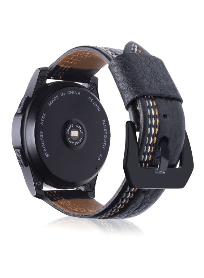 NIBEMINENT Replacement Band For Samsung Gear S3 22mm Black/Yellow/White - Image 5