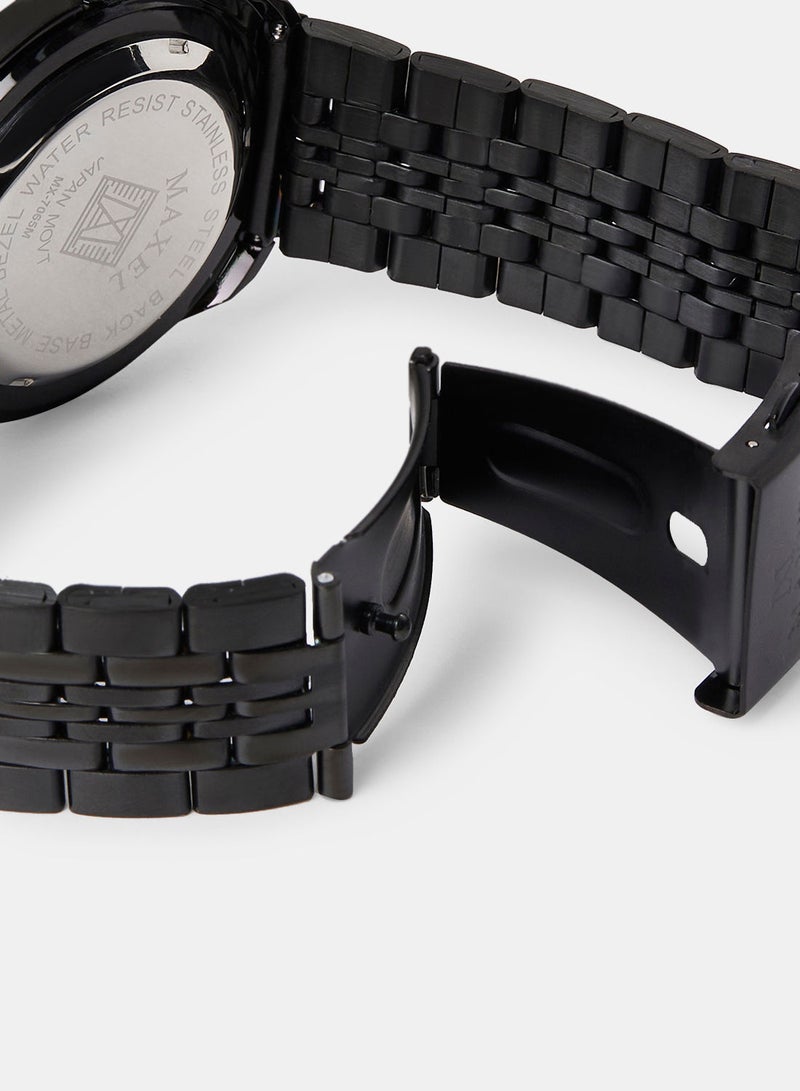 ماكسل ساعة يد دياستار ترو التناظرية مقاومة للماء للرجال MX563 - 38 ملم - Image 3