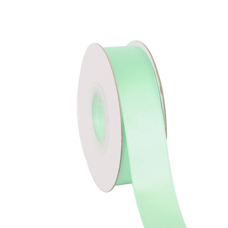 Ribbonitlux 1 Wide Double Face Satin Ribbon 25 Yards 530Mint Set for Gift Wrapping Party Decor Sewing Applications Wedding and Craft