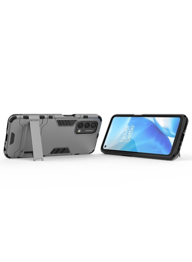 اس-توب جراب لهاتف OnePlus Nord N200 5G PC + جراب واقٍ مقاوم للصدمات من مادة TPU مع حامل - Image 5